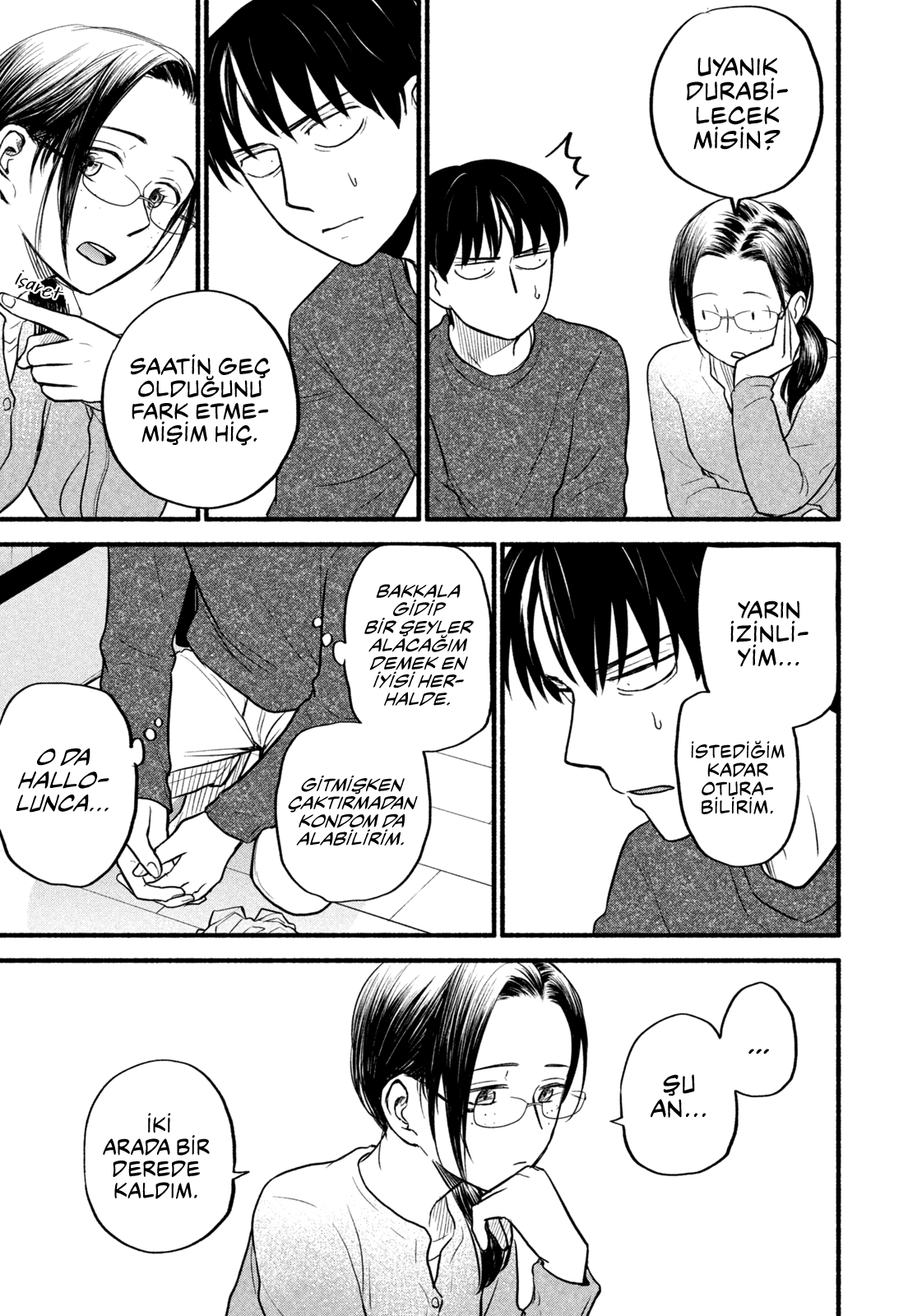 Telework Yotabanashi Bölüm 16 - Sayfa 8 manga oku