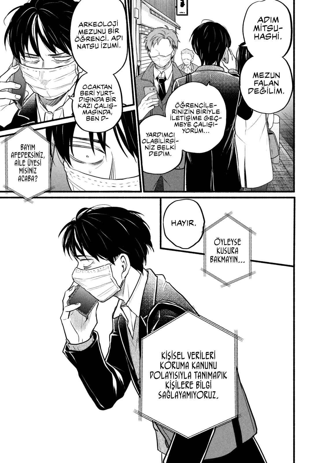 Telework Yotabanashi Bölüm 18 - Sayfa 6 manga oku