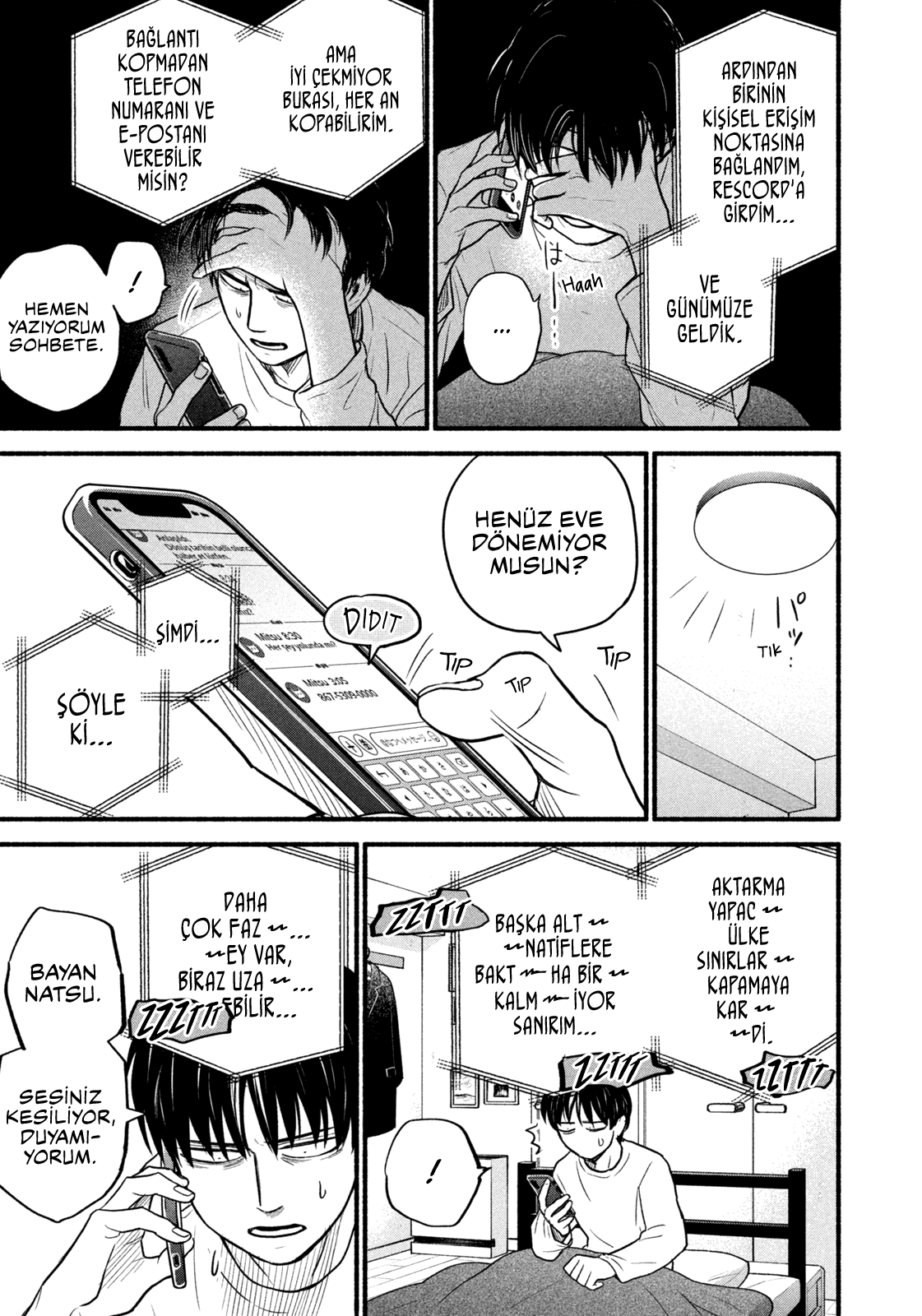 Telework Yotabanashi Bölüm 19 - Sayfa 4 manga oku