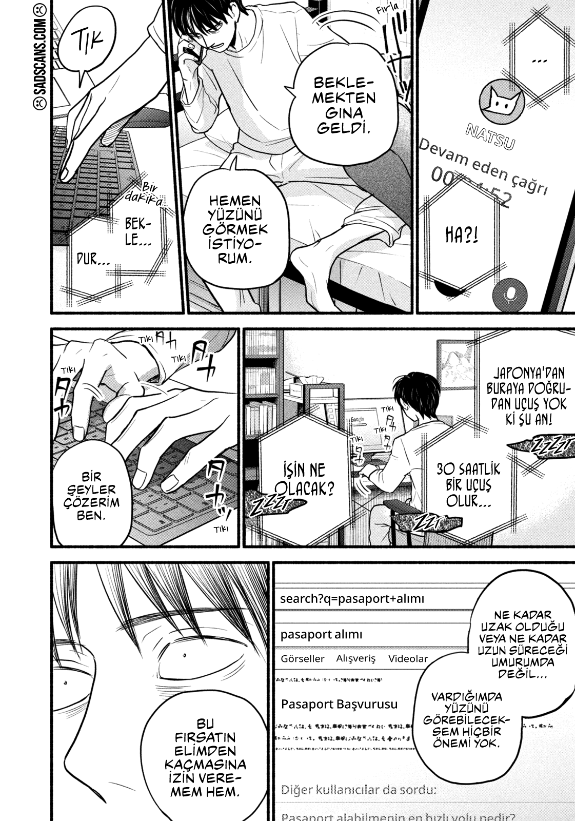 Telework Yotabanashi Bölüm 19 - Sayfa 7 manga oku