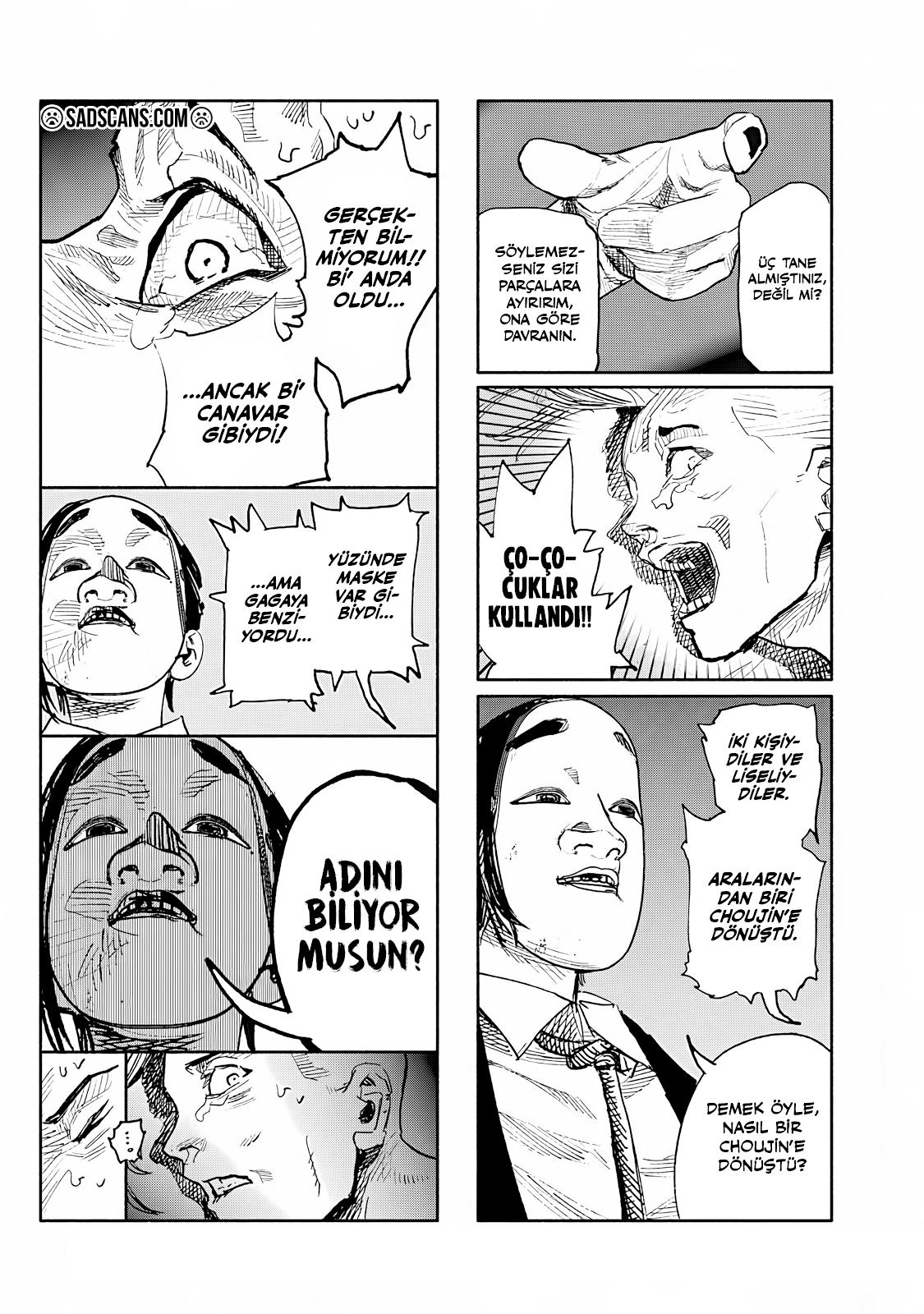 Choujin X Bölüm 3 - Sayfa 33 manga oku